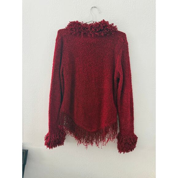 Vintage Red Baluchi Sweater - Size L - Picture 5 of 5